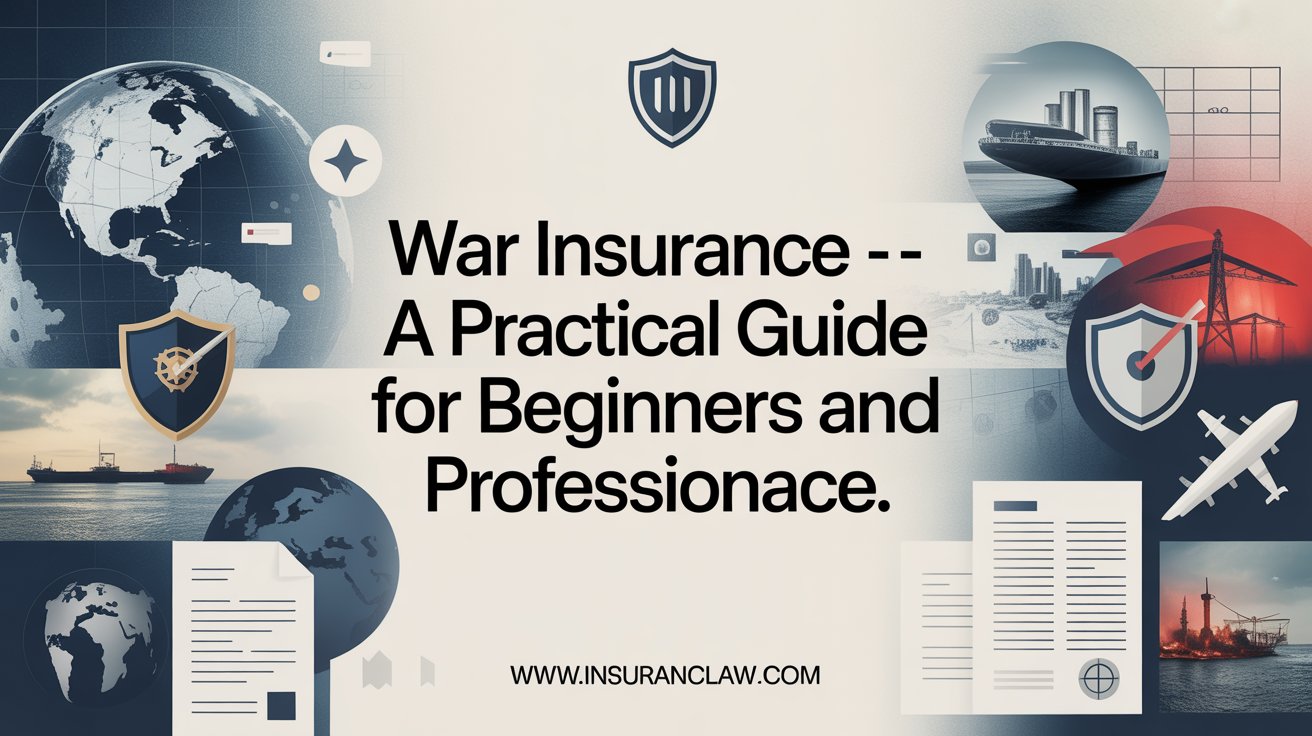 You are currently viewing War Insurance — A practical guide for beginners and professionals